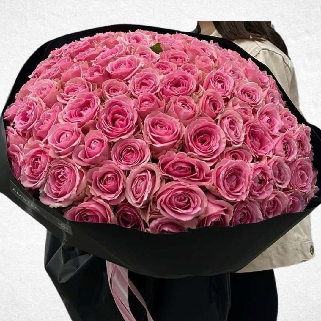Rosa Pink Royale Elegance - Luxurious Flowerssimple