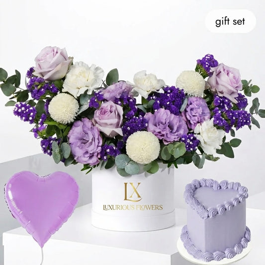 Birthday Petite Lilac (Cake Gift Set)