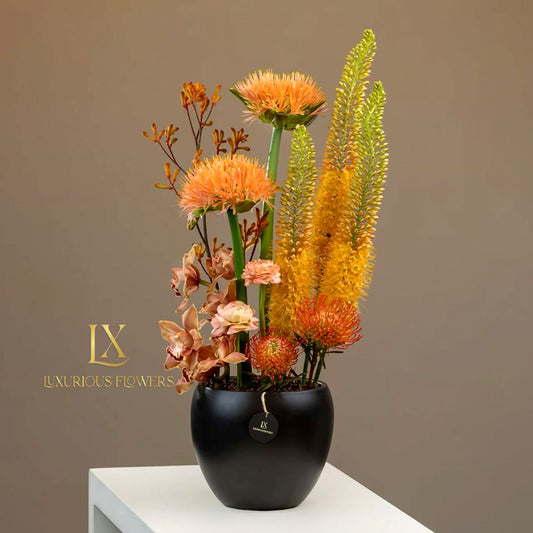 Floral Bouquet in Vase 