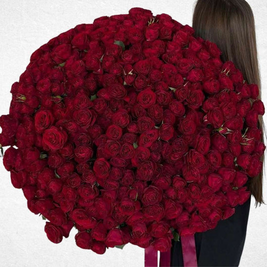 Burgundy Elegance Bouquet - Luxurious Flowerssimple