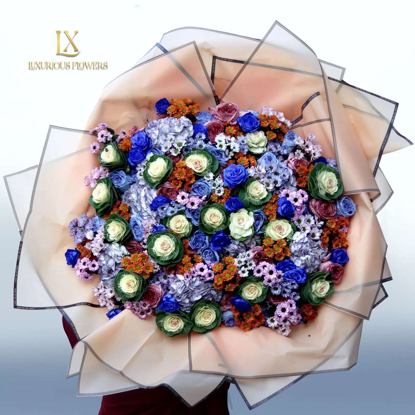 Colorful love VIP Splendor Bouquet - Luxurious Flowerssimple