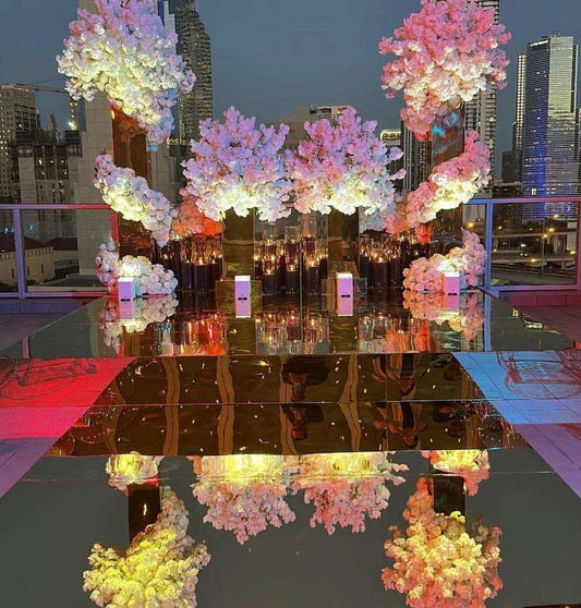 Dreamy Moonlit Mirage - Luxurious Flowerssimple