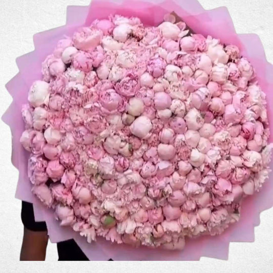 Luxe Peony Pink Radiance Bouquet - Luxurious Flowerssimple