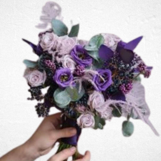 Romance Blossoms Bridal Bouquet - Luxurious Flowerssimple