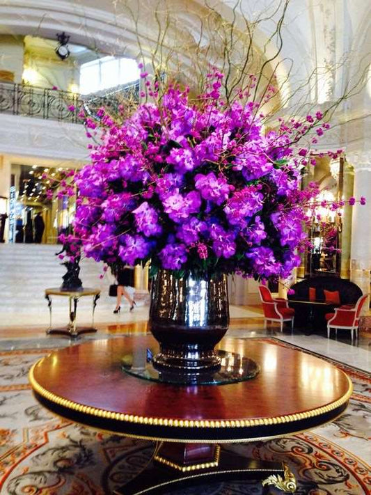 Trending Mauve Floral Arrangement - Luxurious Flowerssimple