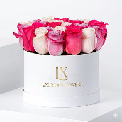 Blush Roses Hatbox