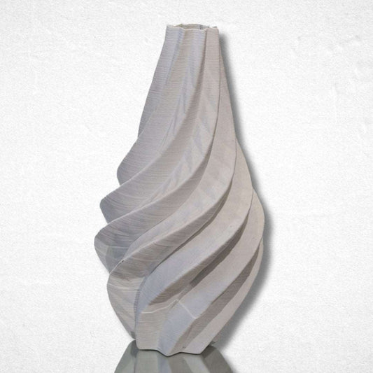 White Vessel of Grace - Luxurious Flowerssimple