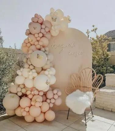 Blush Blossom Balloon Affair - Luxurious Flowersvariable