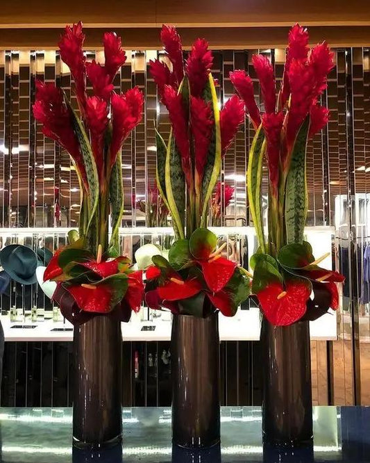 Fancy Ikebana Hotel floral arrangement & decoration - Luxurious Flowerssimple