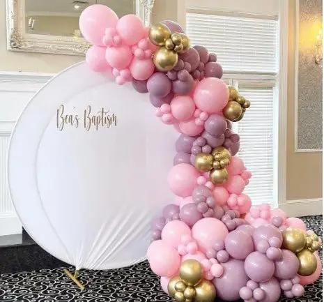 Majestic Magenta and Lavender Balloon Gala - Luxurious Flowersvariable