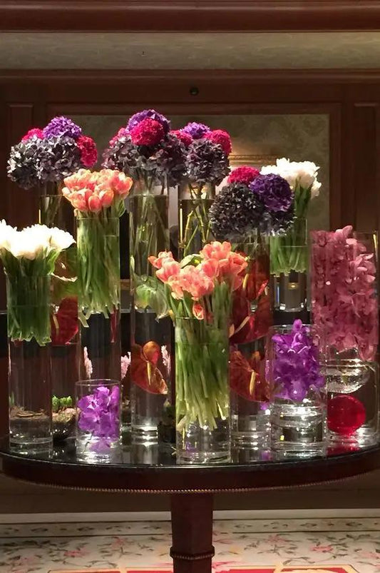 Mix colorful Design hotel decoration - Luxurious Flowerssimple